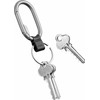 Orbitkey Clip Mini -avainlenkki, hopea