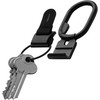 Orbitkey Clip v2 raktų pakabukas, juodas
