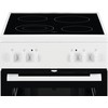 Viryklė Electrolux LKR500003W keraaminen liesi, valkoinen