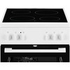 Viryklė Electrolux LKR54001NW keraaminen liesi, valkoinen