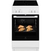 Viryklė Electrolux LKR54001NW keraaminen liesi, valkoinen