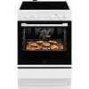 Viryklė Electrolux LKR64000NW keraminė kaitlentė, balta