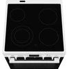 Viryklė Electrolux LKR66440NW keraaminen liesi, valkoinen