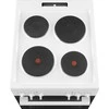 Viryklė Electrolux LKS500003W valurautaliesi, valkoinen