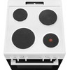 Orkaitė Electrolux LKS6000N0W valurautaliesi, valkoinen