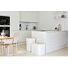 Orthex SmartStore Collect puukannella, 53 L, valkoinen