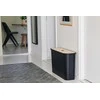Orthex SmartStore Collect Slim 46 L rūšiavimo rinkinys, juodas