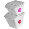 Orthex SmartStore™ Collect Stack-it e 51 L lajittelu- ja säilytysastia kannella