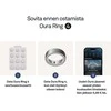 Oura Ring 4 älysormus, Brushed Sidabrinis, koko 15