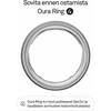 Išmanusis žiedas Oura Ring 4 | 12 dydžio, šlifuoto sidabro spalvos