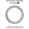Oura Ring 4 älysormus, Gold, koko 7