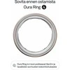 Oura Ring 4 älysormus, Rose Gold, koko 5