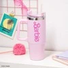 Paladone Barbie termo šiaudelio formos puodelis, 1200 ml