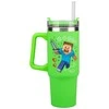 Paladone ABYstyle MINECRAFT Žalia Sandarus Puodelis su Šiaudeliu | 900 ml
