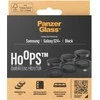 Panzer Glass Apsauginis stiklas 5D Samsung Galaxy S24 Plus PanzerGlass Hoops kameros apsauga Hoop Optic Rings (1208) juodos saplvos