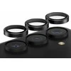 Panzer Glass Apsauginis stiklas 5D Samsung Galaxy S24 Plus PanzerGlass Hoops kameros apsauga Hoop Optic Rings (1208) juodos saplvos