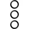 Panzer Glass Apsauginis stiklas 5D Samsung Galaxy S24 Plus PanzerGlass Hoops kameros apsauga Hoop Optic Rings (1208) juodos saplvos