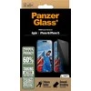 Panzer Glass PanzerGlass Ekrano apsauga | Apple | iPhone 16 / iPhone 15 | Stiklas | Juodas | Itin platus pritaikymas