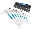Park Tool Parkavimo įrankis THH-1 8 dalių šešiakampių raktų rinkinys, T formos rankena