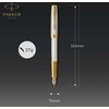 Plunksnakotis Parker Sonnet Premium Sidabrinis Mistral GT - 2119792