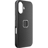 „Peak Design Everyday“ medžiaginis dėklas, „iPhone 16“, pilkos spalvos, anglų k.