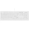 Contour Design Active Key Contour ClassicClean Medical Klaviatūra IP68 Full-Size su laidu Baltas PN C8100, Full-size (100%), su laidu, USB, Scissor key switch, QWERTY, Baltas