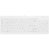 Contour Design Active Key Contour QuickClean Medical Klaviatūra Removable Cover Compact su laidu Baltas PN C7012, su laidu, USB, Scissor key switch, QWERTY, Baltas