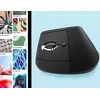 Pelė Logitech Lift -hiiri, musta, vasenkätinen