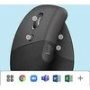 Pelė Logitech Lift -hiiri, musta, vasenkätinen