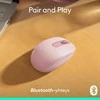 LOGITECH M196 Bluetooth pelė – ROSE – BT – EMEA28i-935