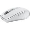 Belaidė pelė Logitech MX Anywhere 3S - RF belaidė + Bluetooth, lazerinis, 8000 DPI, Pale Pilkas (Baltas)
