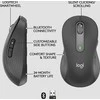 Pelė Logitech Signature M650 L LEFT -langaton hiiri, musta