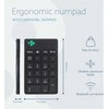 Klaviatūra R Go Tools R-GO NUMPAD BREAK ERGONOMIC - NUMERIC WIRELESS KEYPAD Juodas