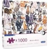 Peliko dėlionė 1000 vnt. - Katės
