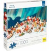 Peliko dėlionė 1000 vnt. - Žiemos linksmybės