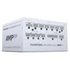 „Phanteks AMP GH 1000W 80 PLUS Platinum“ maitinimo šaltinis, PCIe 5.1, ATX 3.1 - 1000 vatų, baltos spalvos