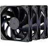 PHANTEKS M25 PWM ventiliatoriai, trijų vnt. pakuotė, Ø 140 mm, juodas