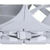 PHANTEKS M25 Gen2 PWM D-RGB korpuso ventiliatorius – 120mm, baltos spalvos