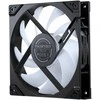 PHANTEKS M25 Gen2 PWM D-RGB korpuso ventiliatorius – Reverse Blade, 140mm, baltos spalvos