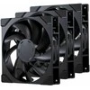 PHANTEKS M25 Gen2 PWM korpuso ventiliatorius, 3er-Pack – 140mm, juodos spalvos