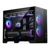 PHANTEKS XT M3 PC-kompiuterio korpusas, Mini-kompiuterio korpusas, mATX, Tempered Glass – juodos spalvos
