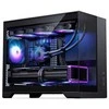 „Phanteks XT V3“ kompiuterio korpusas, mini korpusas, mATX, grūdintas stiklas · įskaitant 3 x 120 mm ventiliatorius, Juodas