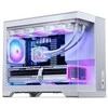 „Phanteks XT V3“ kompiuterio korpusas, mini korpusas, mATX, grūdintas stiklas · įskaitant 3 x 120 mm ventiliatorius, „Baltas“