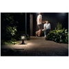 Stalp pentru iluminat exterior Philips Alpenglow, 1xE27, max 60W, IP44 ,302x174mm, Negru
