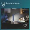 Philips Amber DSK202 -työpöytävalaisin, USB-ladattava, valkoinen