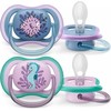 Philips AVENT ultra air SCF085/61 čiulptukas, klasikinis kūdikio čiulptukas, ortodontinis, silikoninis, berniukams/mergaitėms, atsparus įsiskverbimui