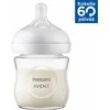 Philips AVENT Natural Response SCY930/01 Stiklinis kūdikio buteliukas, kuris veikia kaip krūtis, permatomas