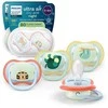 Philips Avent Ultra Air Day &amp; Night tutti, 0–6 kk, 4 kpl, vaaleanvihreä/vaaleansininen