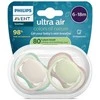 „Philips Avent“ čiulptukas „Ultra Air“, 6–18 mėn., šviesiai smėlio spalvos / šviesiai žalias