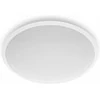 Lubinis šviestuvas Plafoninis LED šviestuvas PHILIPS CAVANAL, 12 W, 2700 K, 1200 lm, IP44, dimer., baltos sp., Ø25 cm